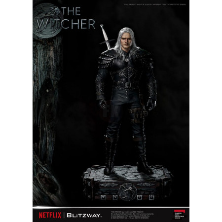 The Witcher Superb Scale socha 1/4 Geralt of Rivia 56 cm